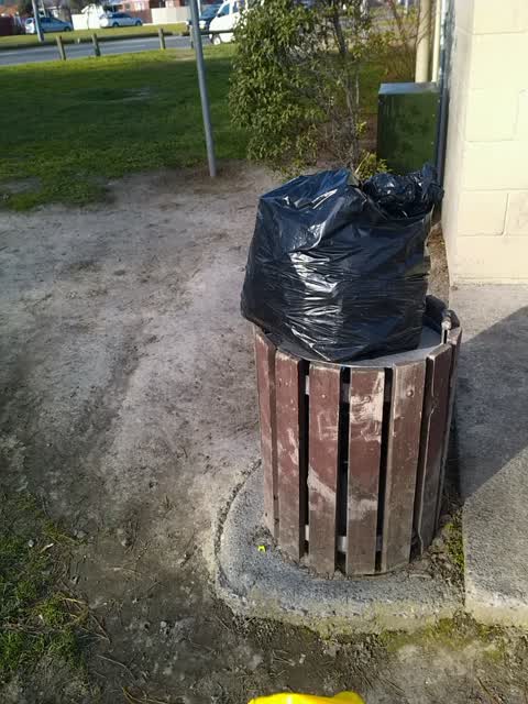 Rubbish/Recycling, a report photo