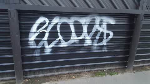Graffiti — a report photo