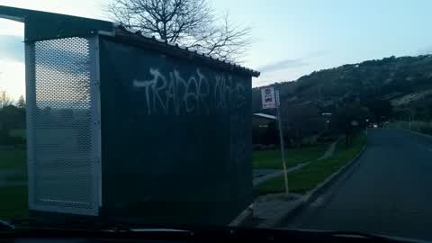 Graffiti, a report photo