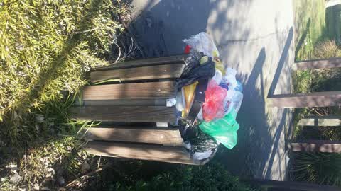 Rubbish/Recycling, a report photo