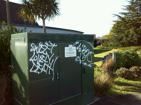 Graffiti, a report photo