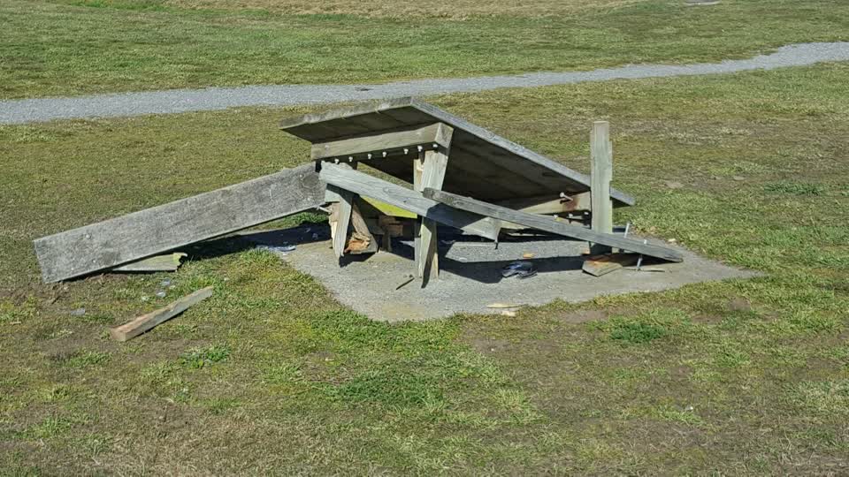 The photograph attached to this parks report