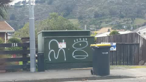Graffiti, a report photo