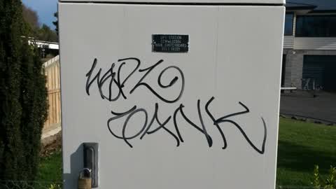 Graffiti — a report photo