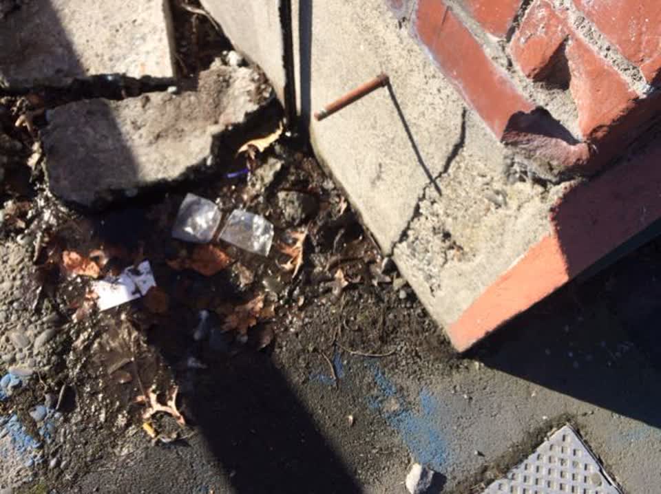 The photograph attached to this water supply report