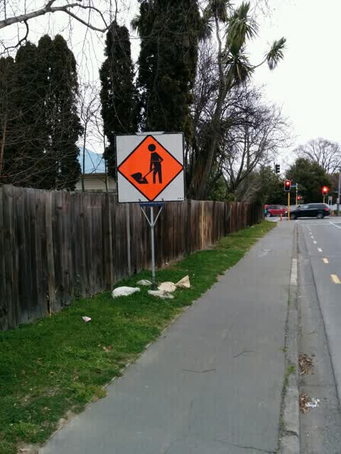 Roading/Streets, a report photo