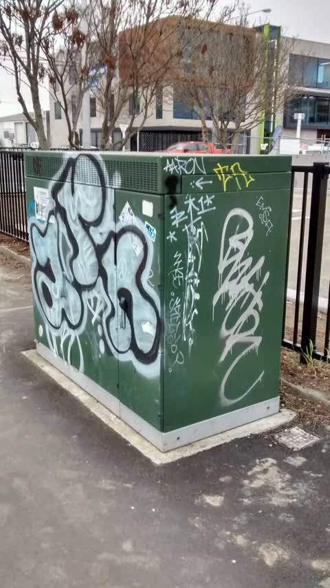 Graffiti — a report photo