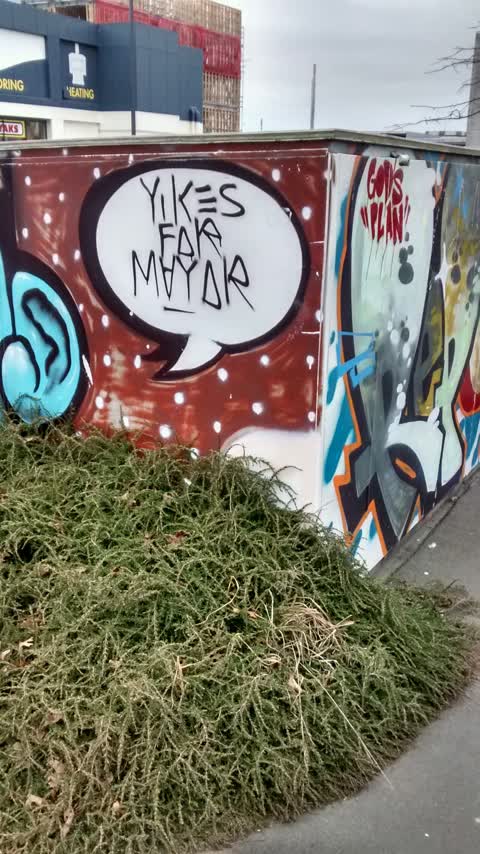 Graffiti, a report photo