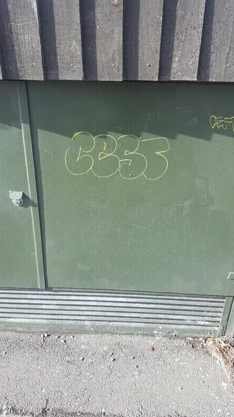 Graffiti, a report photo