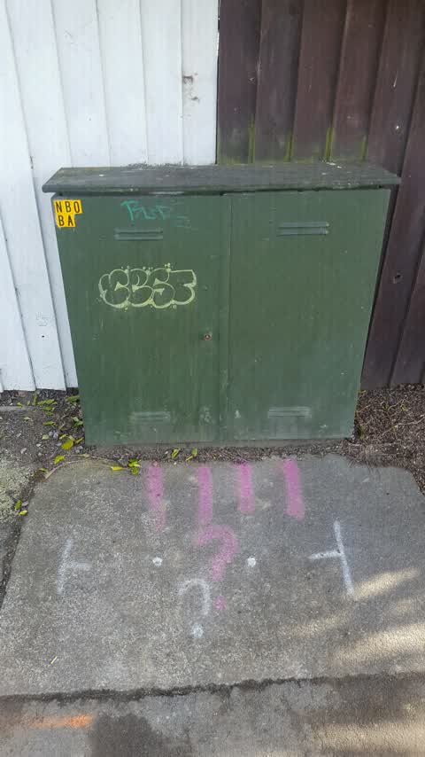 Graffiti, a report photo