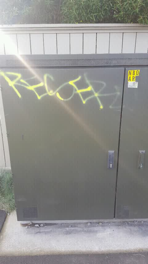 Graffiti — a report photo