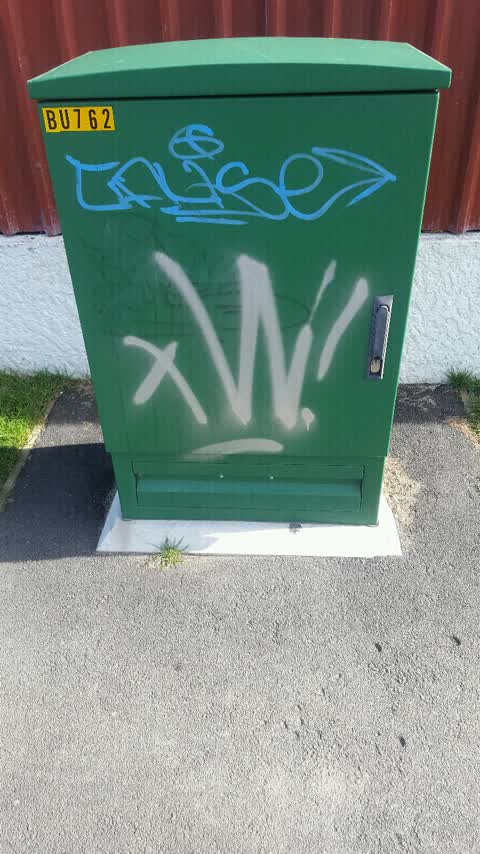 Graffiti, a report photo