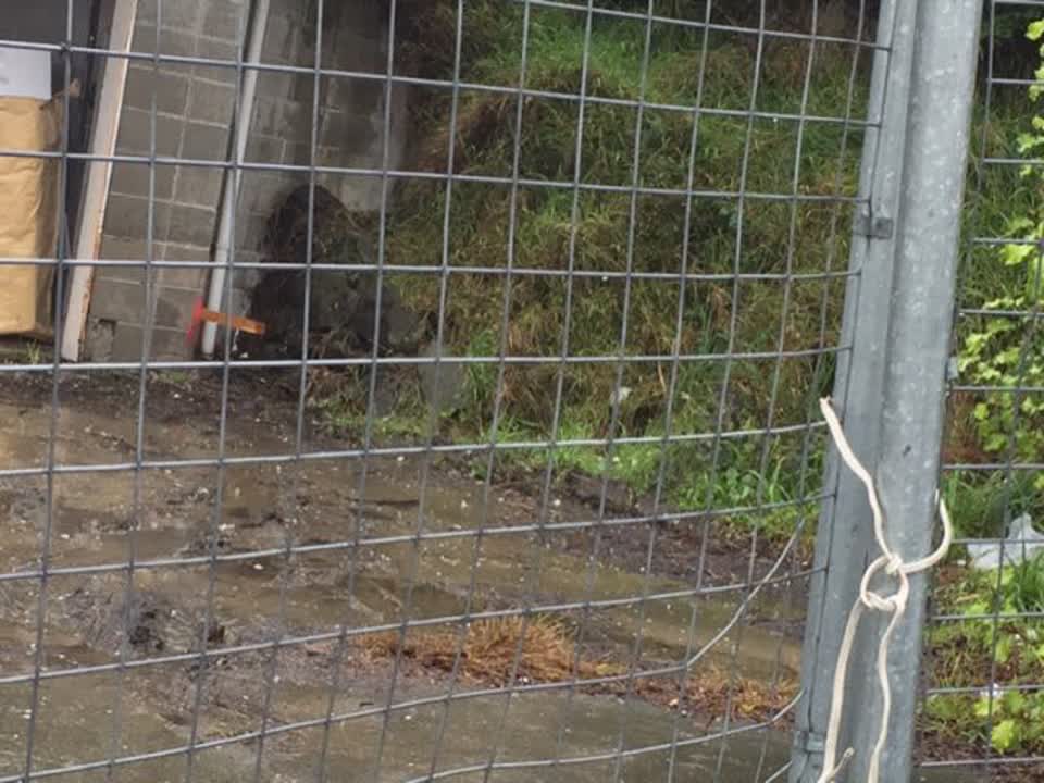 The photograph attached to this wastewater/stormwater report