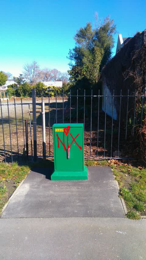 Graffiti, a report photo