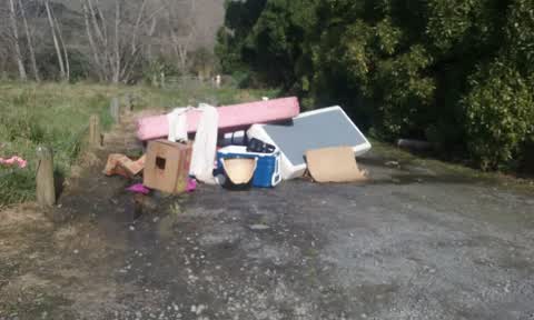 Rubbish/Recycling, a report photo