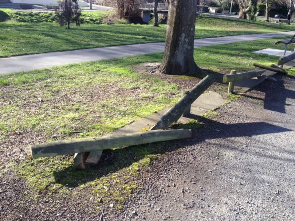 The photograph attached to this parks report