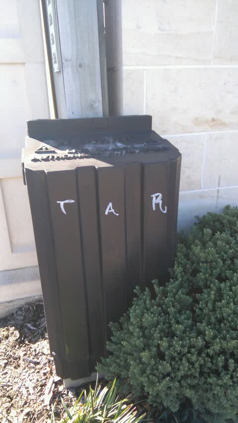 Graffiti, a report photo