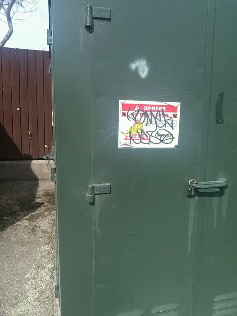 Graffiti, a report photo