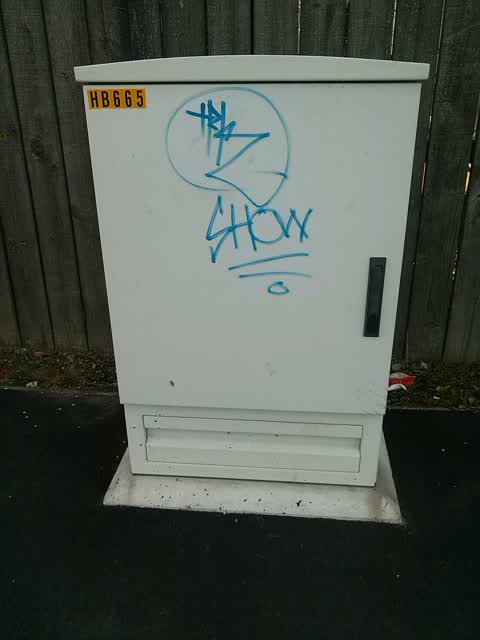 Graffiti, a report photo