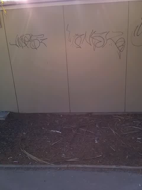 Graffiti, a report photo