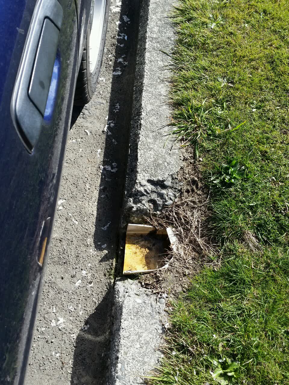 The photograph attached to this wastewater/stormwater report