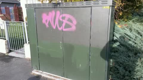 Graffiti, a report photo