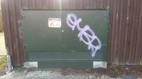 Graffiti, a report photo