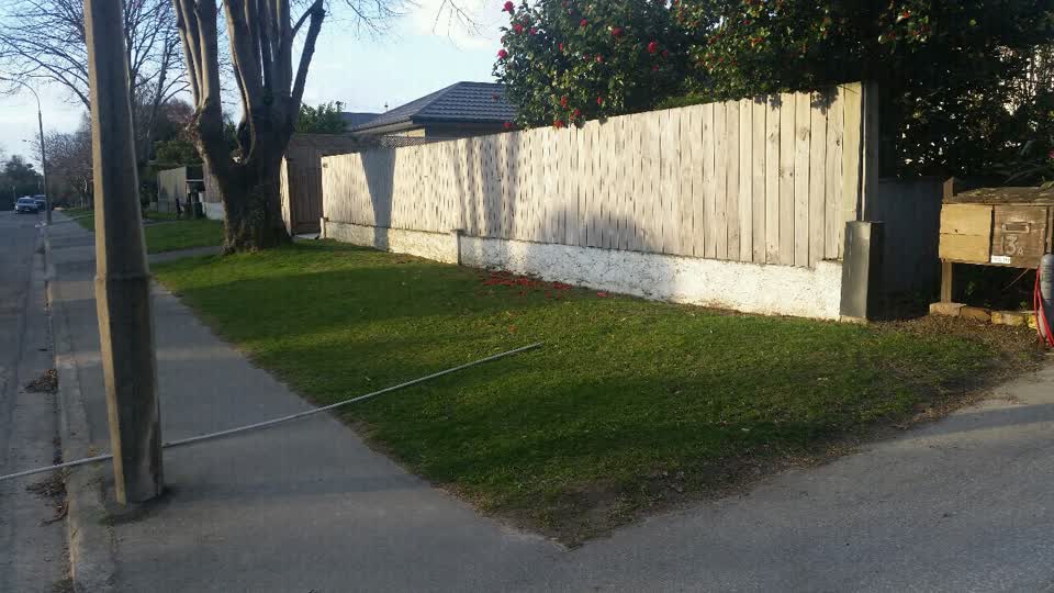 The photograph attached to this wastewater/stormwater report