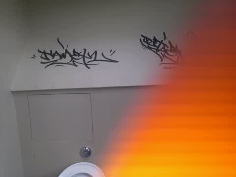 Graffiti, a report photo