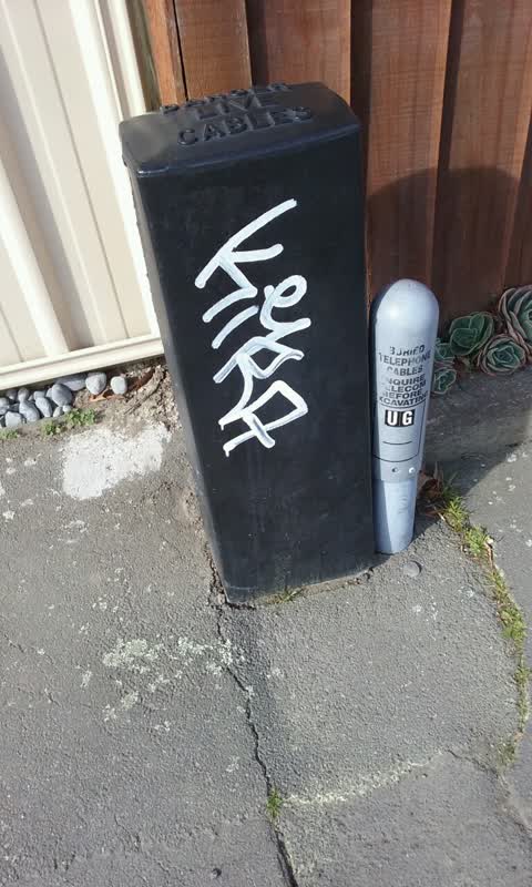 Graffiti, a report photo