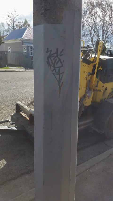 Graffiti, a report photo
