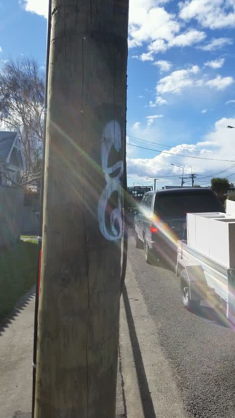 Graffiti, a report photo