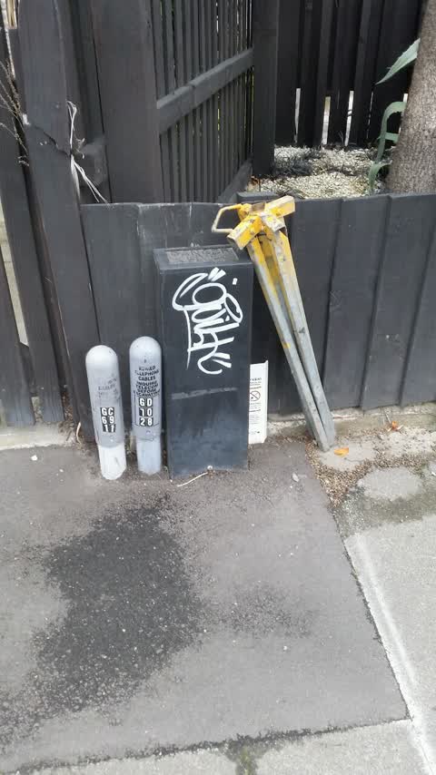 Graffiti, a report photo