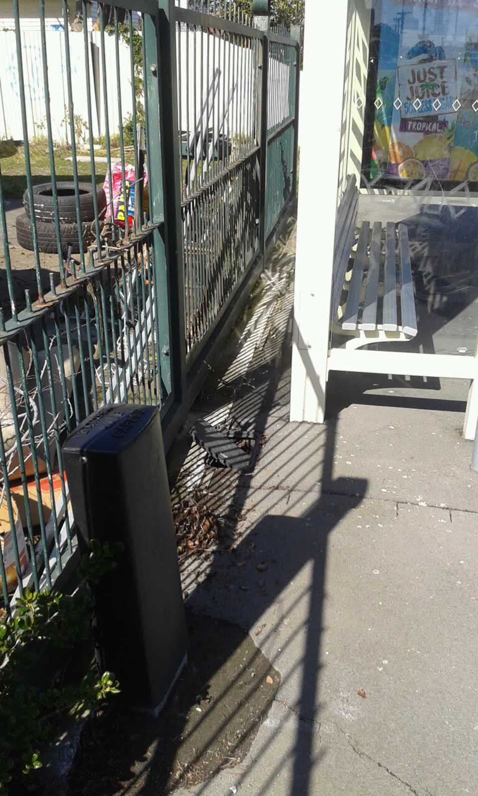 The photograph attached to this water supply report