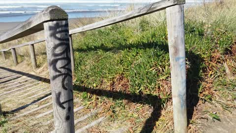 Graffiti, a report photo