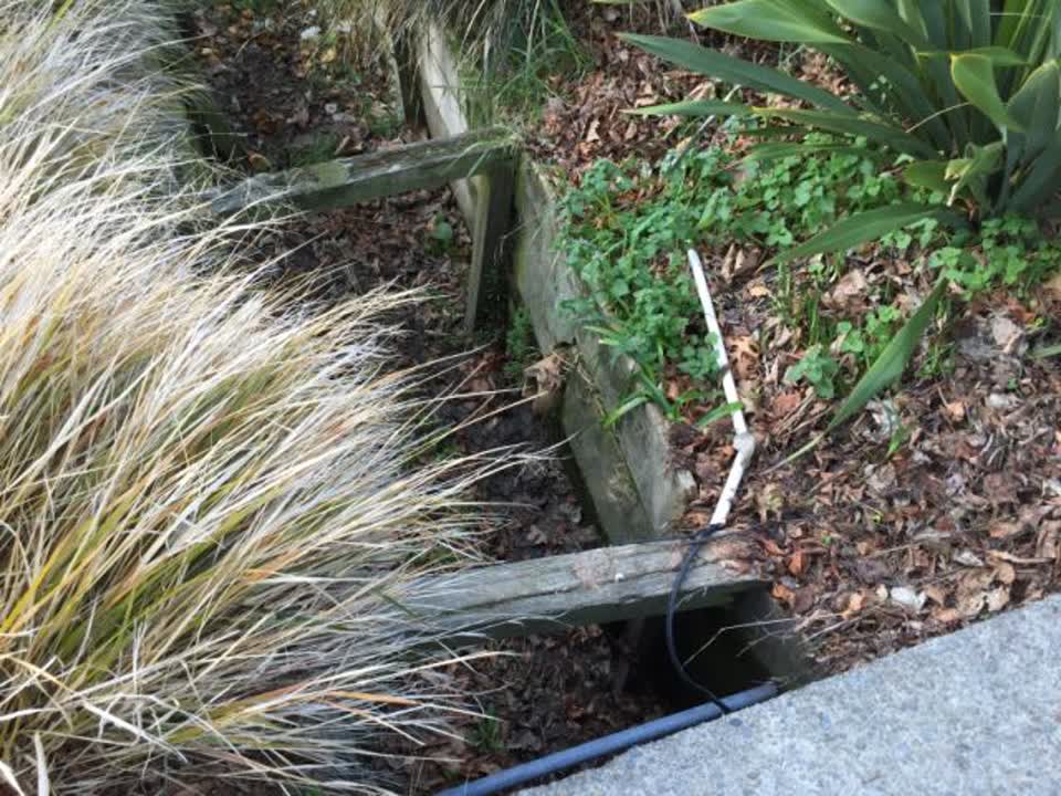 The photograph attached to this wastewater/stormwater report