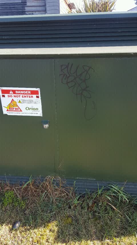 Graffiti, a report photo