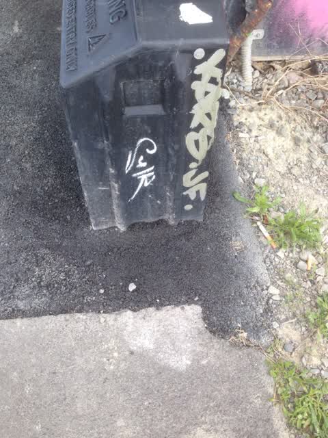 Graffiti, a report photo