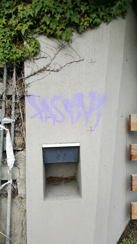 Graffiti, a report photo