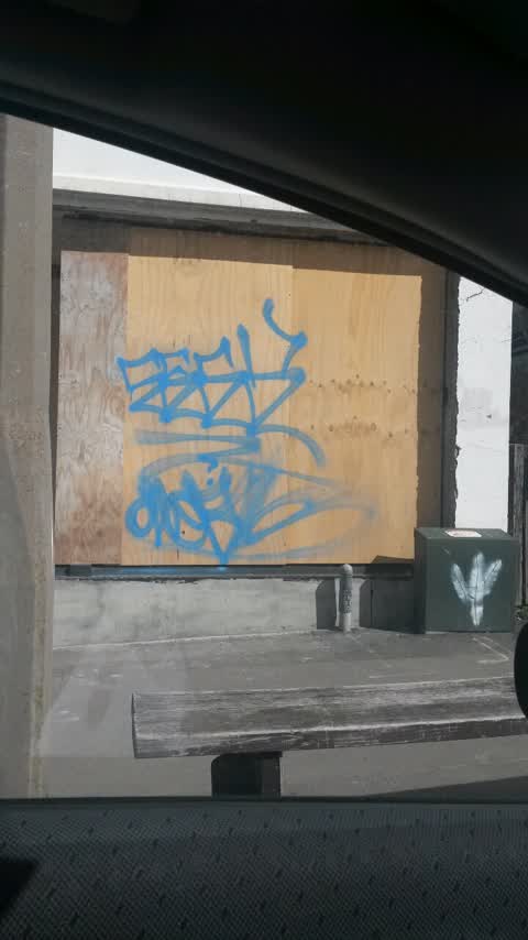 Graffiti, a report photo