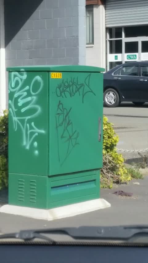 Graffiti, a report photo