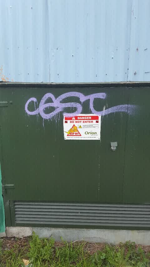 Graffiti, a report photo
