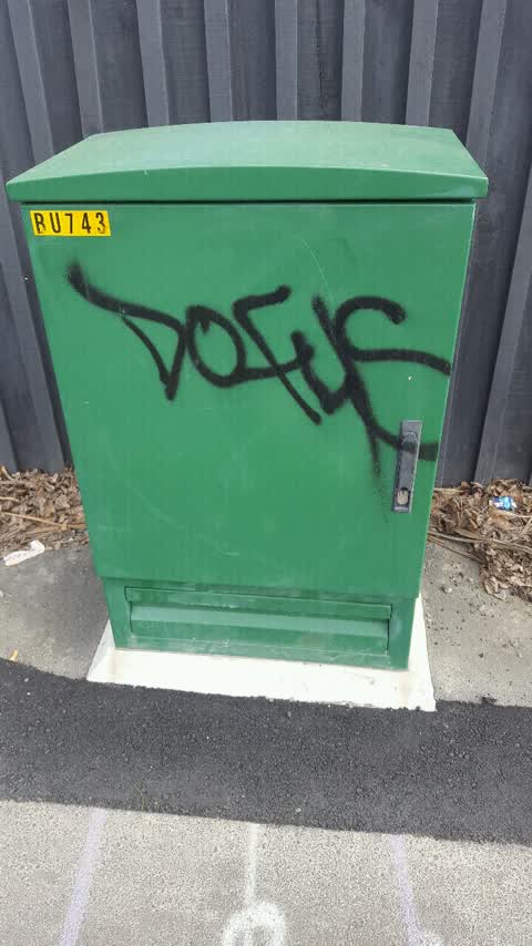 Graffiti, a report photo