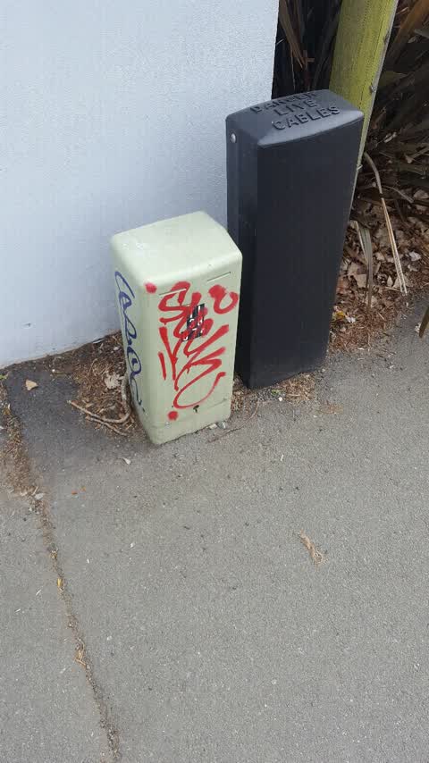 Graffiti, a report photo
