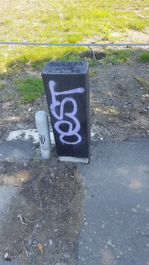 Graffiti, a report photo