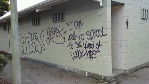 Graffiti — a report photo