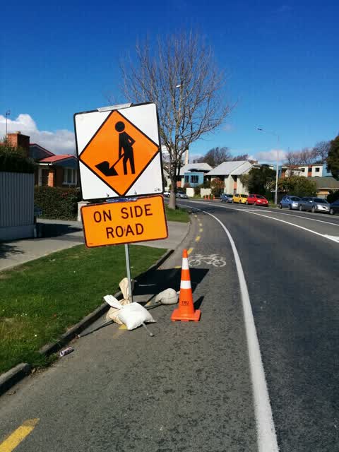Roading/Streets, a report photo