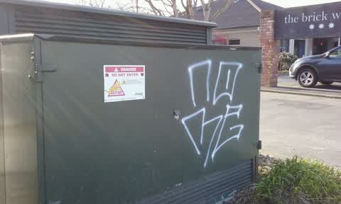 Graffiti — a report photo