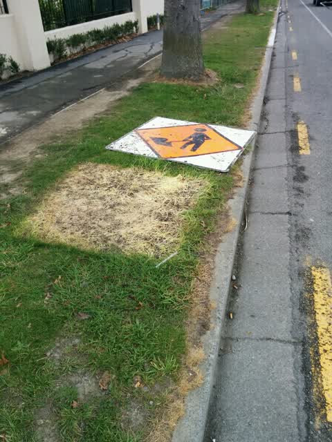Roading/Streets, a report photo