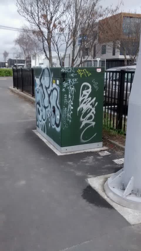 Graffiti, a report photo